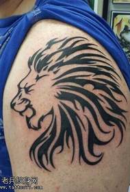 арм лев тотем татуювання візерунок