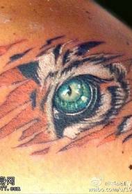 realistické realistické tetovanie tigrie oko