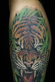 anotyisa uye anotyisa ruvara tiger tattoo maitiro