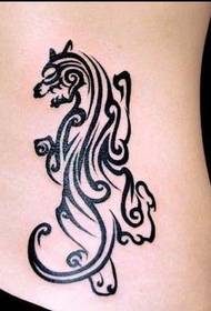 Gailearaí Tattoo 520: Patrún Tattoo Tíogair Waist