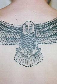 Exemplum Aquila reversus tattoo