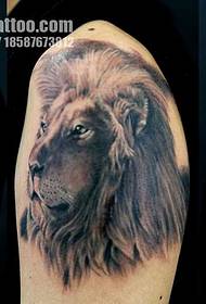 Lion татуировкасы үлгісі
