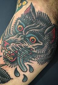 Braccio Tiger Tattoo Pattern