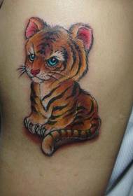Qaabka loo yaqaan 'Tiger Tattoo Pattern': Astaanta taranka loo yaqaan 'Tiger Tattoo Pattern'