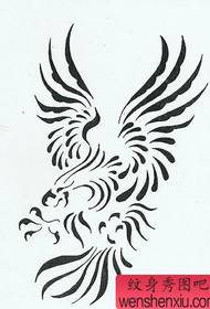 Eagle tatoveringsmønster: et totem eagle tatoveringsmønster