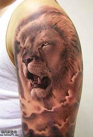 patró de tatuatge de lleó