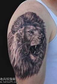 vzor tetovania paže leva