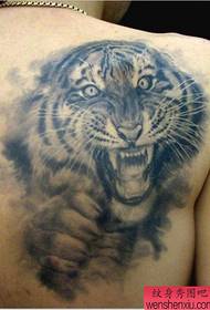 veteran tattoo Recommend a domineering tiger tattoo work