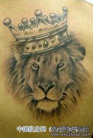 Leona Lion Tattoo: Toe Lion Lion Head Crown Tattoo Model