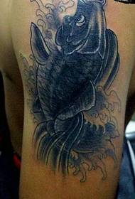 the meaning of squid tattoos falling in two places is not the same