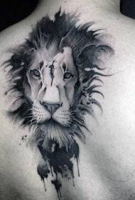 תמונה של קעקוע ראש האריה weimeng דפוס הקעקוע של האריה