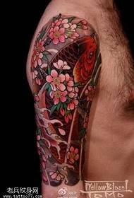 arm bläckfisk tatuering mönster