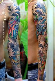 Arm 花 花 padrão de tatuagem de braço de flor