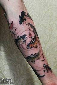 қолаби ink squid lotus tattoo