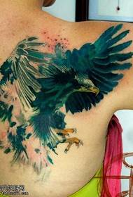 schouder eagle tattoo patroon