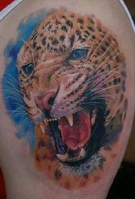 Персонализована животињска реалистична тетоважа