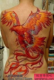 un mudellu di tatuaggi di aquila color-back-full