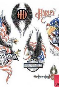 Eagle Tattoo Pattern: Uzorak Eagle Wing Tattoo