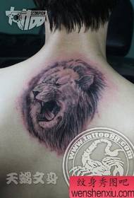 Lion Tattoo Pattern: Boyun Aslan Aslan Başı Dövme Desen