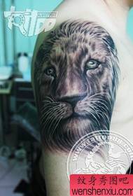 leijonan tatuointikuvio: käsivarren leijonan tatuointikuvio