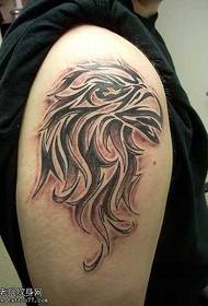 Big Arms Handsome Eagle Totem tattoo Tepi 130245 - Chest Eagle tattoo tattoo