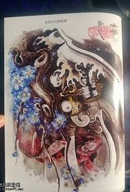 modello di tatuaggio di calamari