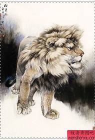 veteran tattoo show picture for you to recommend a lion tattoo pattern