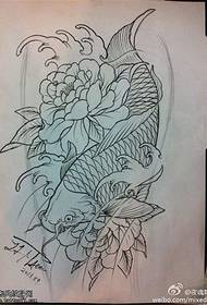 peʻiona manuahi peony squid tattoo manuscript