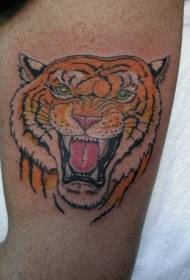 sumbanan nga klasiko sa nagdagayday nga tigre tattoo
