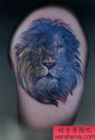 lejon tatuering mönster bild