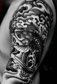 mfano wa mkono wa squid tattoo