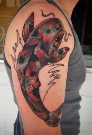 motif de koi de tatouage motif de tatouage de koi implicite et propice