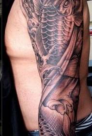 siç është tatuazhi i kastravecit të krahut të ujërave të peshkut