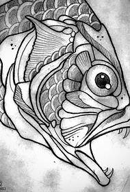 sketch squid tattoo pattern
