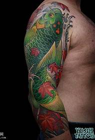 squid maple leaf tattoo tsarin