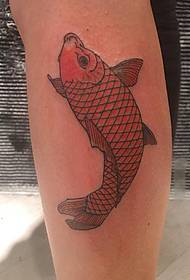 ხბოს squid tattoo ნიმუში