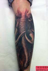 tetovanie slona na tele