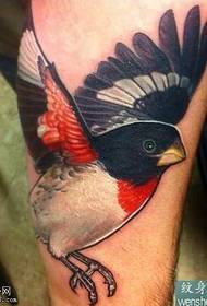 нага голуба на жывёле малюнак татуіроўкі