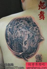 pola tattoo cumi tukang klasik