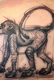 10 modello di tatuaggio stile schizzo disegno personalizzato