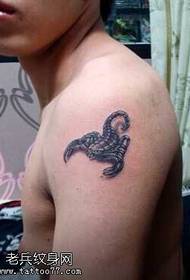 super realistic arm scorpion tattoo pattern