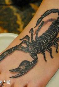 Fußpinzette Tattoo-Muster
