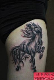 краса ніг красивий кінь татуювання візерунок