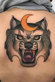 una serie di disegni di tatuaggi di serie animali oldschool con sorriso 131746 - Sketch Tattoo: una serie di disegni di tatuaggi animali stile schizzo inchiostro nero e grigio