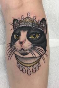 Éagsúlacht na bPatrún Tattoo Faiseanta agus gleoite Kitty