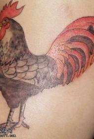 pattern ng tattoo ng manok ng braso