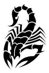 Faataitaiga o le taʻaloga sikola: Totem Scorpion tattoo pattern pattern