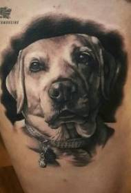 mudellu di tatuaggio di cane 10 modellu di tatuatu di cane intelligente è caru