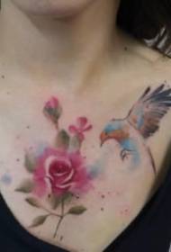 Midab Tilmaamo Kala duwan oo Nooc ah Tattoo Xayawaanka Ayaa Ku Shaqeynaya Tattoo