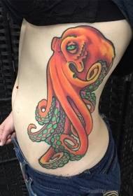 octopus tattoo ნიმუში მრავალფეროვანი რბილი Octopus tattoo ნიმუში